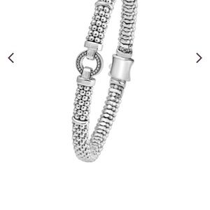 Authentic LAGOS Circle Caviar bracelet with Signature Clasp